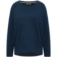 Elbsand - Women's Tinna L/S Shirt - Longsleeve L, blauw