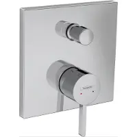 Hansgrohe Afbouwdeel badmengkraan inbouw finoris eengreeps met zekerheidscombinatie chroom