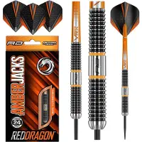 Red Dragon Amberjack 18 Tungsten 90% Steeltip 24 g Darts