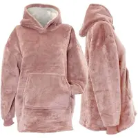 Unique living hoodie kids hoodie old pink