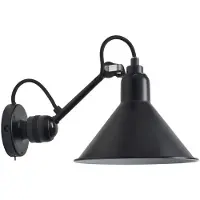 DCW éditions Gras n°304 Schakelaar Wandlamp Black | Conical