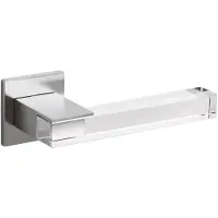 Olivari Design deurklink Ice Cube mat chroom en transparant