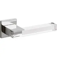 Olivari Design Deurklink Ice Cube Chroom En Transparant