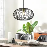LumenXL Hanglamp Jaula van zwart metaal