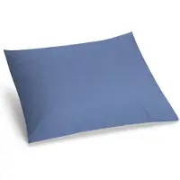 Yumeko Kussensloop Percal Katoen 60x70 Blauw - Eco, Bio & Fairtrade