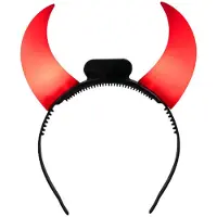 Twisk Tiara Duivelhoorntjes met Led 01071