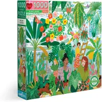 Eeboo - Ronde puzzel 1000 stukjes - Groene vingers