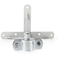 Ginza.se uitschuifbare mastklem voor satellietschotel (max. 950mm) | klemdiameter 32-42 mm | zilver