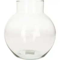 Hakbijl Glass Hakbijl bol vaas/terrarium - D19 x H20 cm - transparant glas - Vazen
