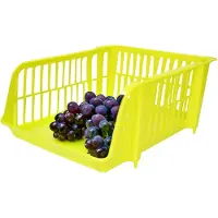 Forte Plastics Plasticforte Stapelbare opbergmand - Groen - 20L - kunststof - Opbergmanden