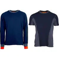 Aeonian the ABISKO, thermo ondergoed, heren, donkerblauw/grijs