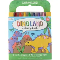 Ooly meeneem kleurboek Dinoland