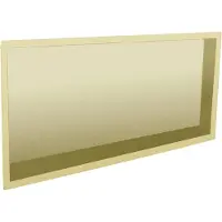 Guido Gusto Mat goud RVS Inbouwnis 30x60x10cm