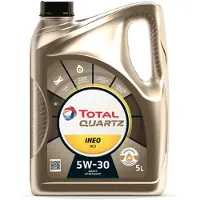Total Quartz Mc3 Ineo 5w30 4 Strokes Engines Oil 5l Goud