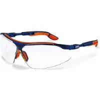 Uvex I-VO 9160265 Veiligheidsbril Incl. UV-bescherming Blauw, Oranje EN 166-1, EN 170 DIN 166-1, DIN 170