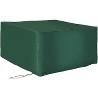 Zenzee Beschermhoes tuinmeubelen – Afdekzeil – Waterdicht – Groen - 135 x 135 x 75 cm