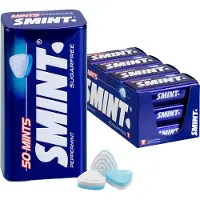 Smint Mint Pepermunt Suikervrij 12 x 50ST - Voordeelverpakking