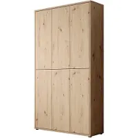 Meubella Schoenenkast Amber - Eiken - 109 cm