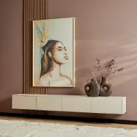 Starfurn Zwevend tv meubel vision sand | 240 cm 240 x x 35