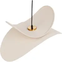 Beliani MASCOTA - Hanglamp - Beige - Linnen