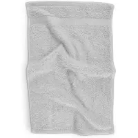 Tiseco HOME STUDIO - Gastendoek RIVA - SET/10 - 100% katoen - 450 g/m² - 100% katoen - superzacht en zeer absorberend - 30x50 cm - Lichtgrjis