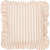 Boel&Jan Alina kussensloop 45x45 cm Roze-wit