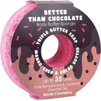 Bomb Cosmetics Better Than Chocolate Donut Body Buffer (scrub spons)