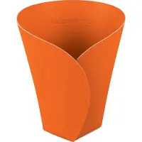 Vacavaliente - Studio Opbergmand Medium - Gerecycled Leer - Oranje