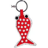 Vacavaliente - Sleutelhanger Vis (by Paola Navone) - Gerecycled Leer - Grijs