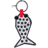Vacavaliente - Sleutelhanger Vis (by Paola Navone) - Gerecycled Leer - Grijs