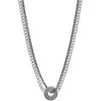 Emporio Armani EGS3093040 Heren Collier - Zilverkleurig