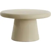 Light & Living Salontafel Ø70x38 cm KULONA beige