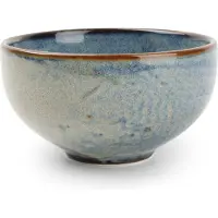 F2D Blue Nova Kom - 12xH6,5cm - Porselein