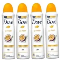 Dove Deo Spray - Passievrucht & Citroengras - 4 x 150 ml