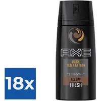Axe - Deodorant - Spray - Dark Temptation - 48h - 150ml x 18