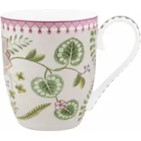 Pip studio Mok Lily & Lotus Off White 450 ml (Set van 6)