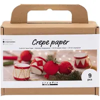 Creative Company Creativ Company Mini Creatieve Box Kerstornamenten Crêpepapier