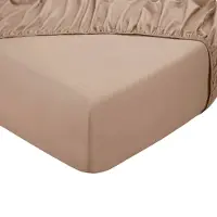 PHLOX Hoeslaken 100% katoen satijnen (300 tc) tweepersoons 160x200 cm -