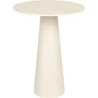 White Label Bijzettafel Joya Low Beige