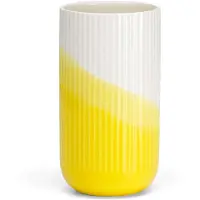 Vitra Herringbone Vessels Vaas Ribbed Yellow