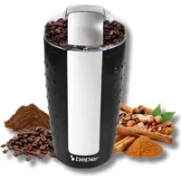 Beper Koffiemolen - Elektrische Koffiemolen - Koffiebonen Maler - Kruidenmolen - Coffee Grinder - Zwart