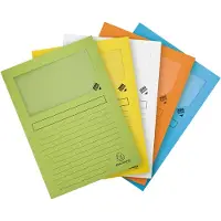 Exacompta L-map Forever | voor ft A4 | pak van 25 stuks | geassorteerde pastelkleuren