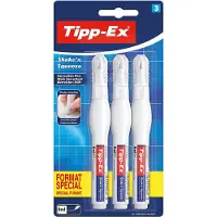 TIPP-EX Shake n Squeeze Correctiepen- 3 Correctiepennen met vloeistof - 8ml