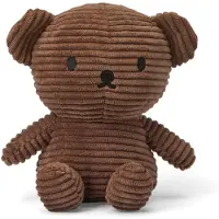 Bon Ton Toys Nijntje - Boris Bear ECO Corduroy Brown - 17 cm - 7''
