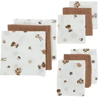 Meyco Hydrofiele Starterset Forest Animals Toffee 9-delig