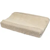 Meyco Aankleedkussenhoes Wafel Teddy Sand