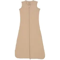 Lodger baby zomer slaapzak Seersucker Beige unisex | Maat: 68/80