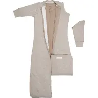 Lodger hopper - 4 seizoenen slaapzak baby - Beige - 0.3-3.5 TOG - past in autostoel - 6m-3j