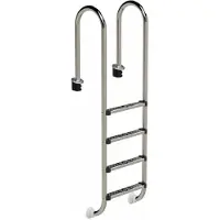 W'eau Muro RVS zwembadtrap 4 treden - AISI 304