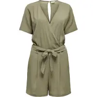 JDY JDYAMANDA S/S WRAP PLAYSUIT WVN EXP Dames Jumpsuit - Maat S